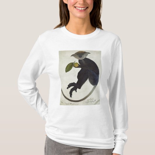 Schwarzer Affe T-Shirt (Vorderseite)