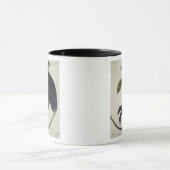 Schwarzer Affe Tasse (Zentrum)
