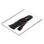 Schwarzer Afghane Notizblock (Linke Seite)