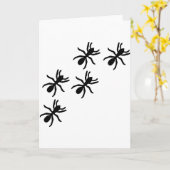 schwarzer Ameisenweg Karte (Gelbe Blume)