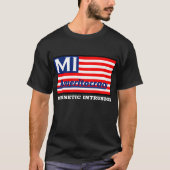Schwarzer Ameritocracy Logo-T - Shirt (Vorderseite)