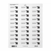 Schwarzer Angus-Rinderfarm oder Ranch-Aufkleber (Vorne)