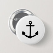 Schwarzer Anker Button (Vorne & Hinten)