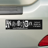 Schwarzer Autoaufkleber (Auf Auto)