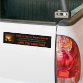 Schwarzer Autoaufkleber CMS (Auf Lkw)