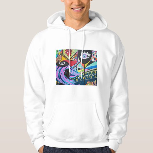 Schwarzer BallonHoodie Hoodie (Vorderseite)