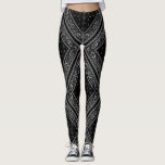 Schwarzer Bandana auch Leggings<br><div class="desc">Interessantes Paisley und geometrischer Entwurf.</div>