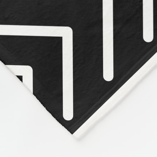 Schwarzer Bär Adlerbär Paw Prinz Wilderness Fleecedecke (Ecke)