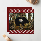 Schwarzer Bär Adlerbär Paw Prinz Wilderness Mitteilungskarte (Vorderseite/Rückseite Beispiel)