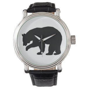 SCHWARZER BÄR ARMBANDUHR
