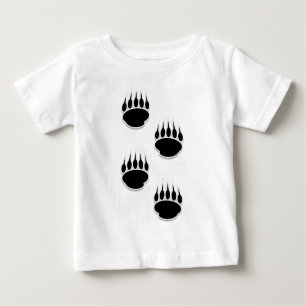 Schwarzer Bär Baby T-shirt