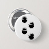 Schwarzer Bär Button (Vorne & Hinten)
