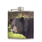 Schwarzer Bär Flachmann (Vorderseite)