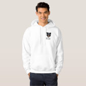 Schwarzer Bär gegenüber Wildlife-Supporter Hoodie (Vorne ganz)
