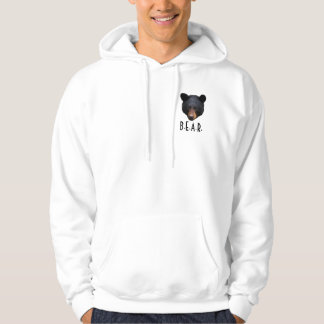Schwarzer Bär gegenüber Wildlife-Supporter Hoodie
