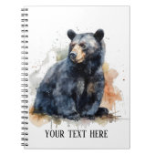 Schwarzer Bär, Gewürzkunst Notizblock (Vorderseite)