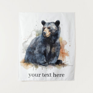 Schwarzer Bär, Gewürzkunst Wandteppich