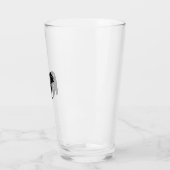Schwarzer Bär Glas (Links)