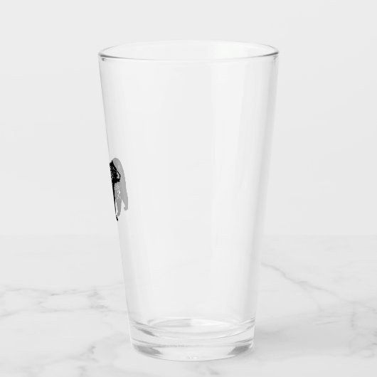 Schwarzer Bär Glas (Links)