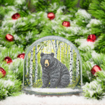 Schwarzer Bär im Birnenwald