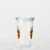 Schwarzer Bär im Herbstwald Acryltrinkbecher (Rechts)