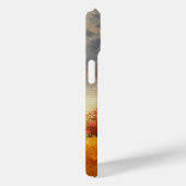 Schwarzer Bär im Herbstwald Case-Mate iPhone Hülle (Rückseite / Rechts)