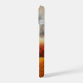 Schwarzer Bär im Herbstwald iPhone 15 Hülle (Linke Seite)