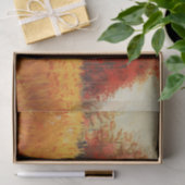 Schwarzer Bär im Herbstwald Seidenpapier (Geschenk)