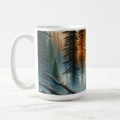 Schwarzer Bär im Wald Kaffeetasse (Links)