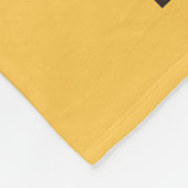 Schwarzer Bär im Wald - Ketchikan, Alaska Fleecedecke (Ecke)