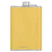 Schwarzer Bär im Wald - Nordkaskaden, Washingto Flachmann (Rückseite)