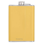 Schwarzer Bär im Wald - Washington Flachmann (Rückseite)