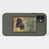 Schwarzer Bär im Wald - Wrangell, Alaska Case-Mate iPhone Hülle (Rückseite (Horizontal))