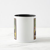 Schwarzer Bär im WaldUtah Tasse (Zentrum)