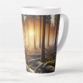 Schwarzer Bär in der Waldszene Milchtasse (Rechte Ecke)