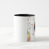 Schwarzer Bär in einem Berchbaum Tasse (Zentrum)