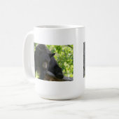 schwarzer Bär Kaffeetasse (Vorderseite Links)