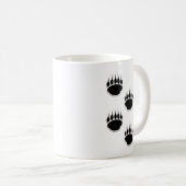 Schwarzer Bär Kaffeetasse (VorderseiteRechts)