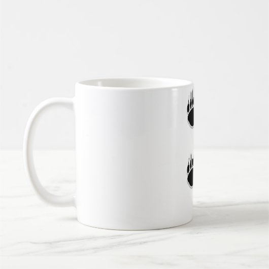 Schwarzer Bär Kaffeetasse (Links)