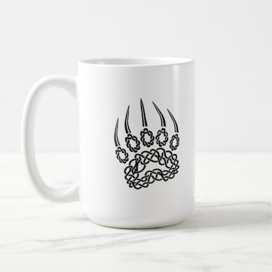 Schwarzer Bär Kaffeetasse (Links)