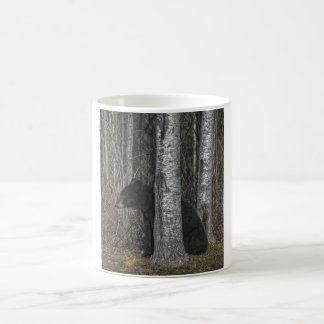 Schwarzer Bär Kaffeetasse
