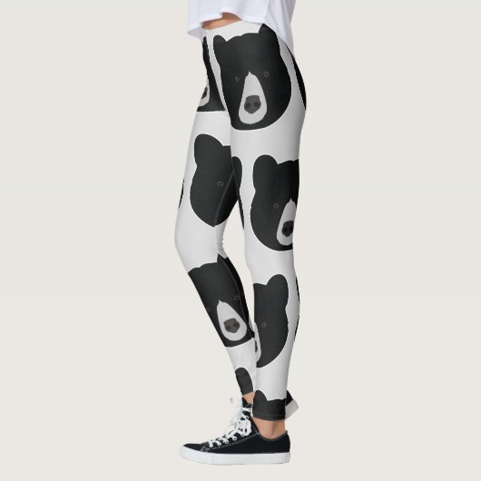 Schwarzer Bär Leggings (Links)