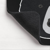 Schwarzer Bär Mousepad (Ecke)