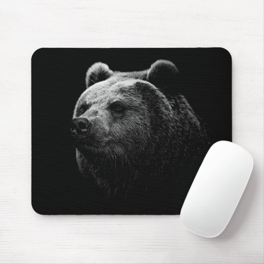 SCHWARZER BÄR MOUSEPAD (Mit Mouse)