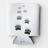 Schwarzer Bär-Pfosten Dosenkühler (Vorderseite)