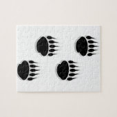 Schwarzer Bär Puzzle (Horizontal)