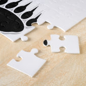 Schwarzer Bär Puzzle (Seite)