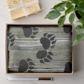 Schwarzer Bär Seidenpapier (Geschenk)