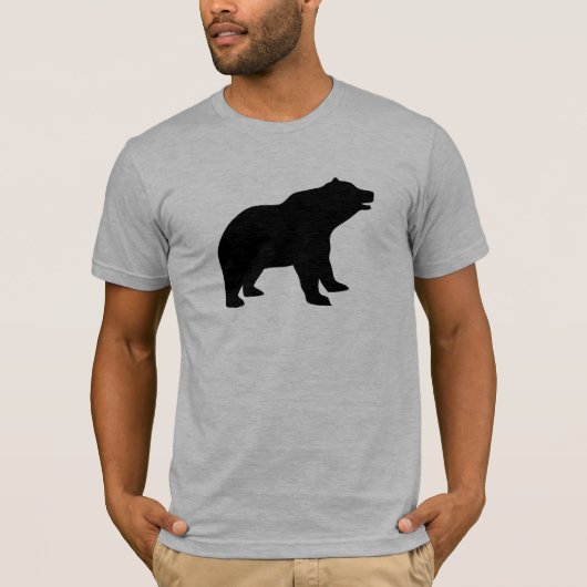 SCHWARZER BÄR T-Shirt (Vorderseite)
