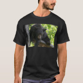 schwarzer Bär T-Shirt (Vorderseite)